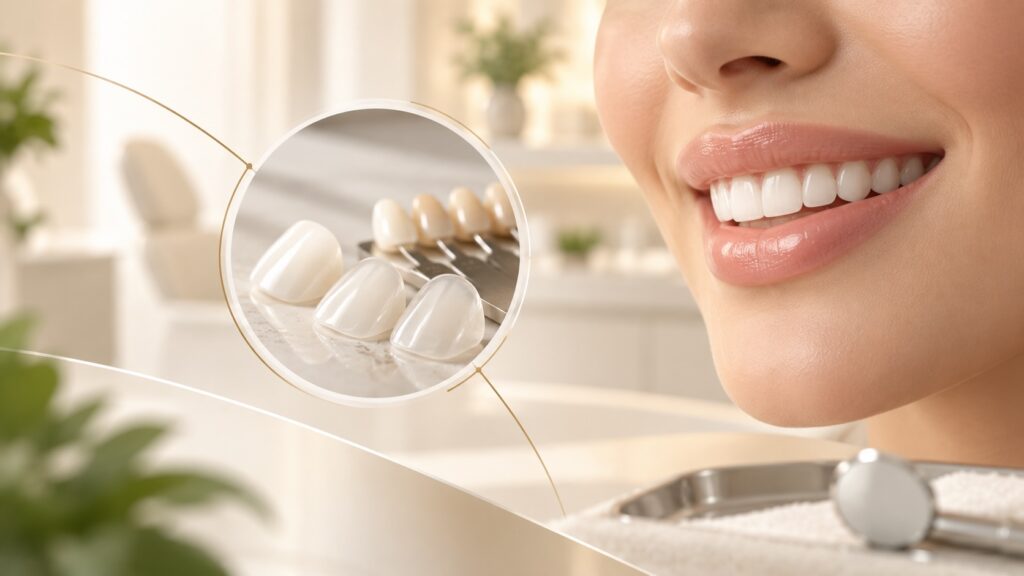 Dental Veneers Glossary, dental veneer treatment process